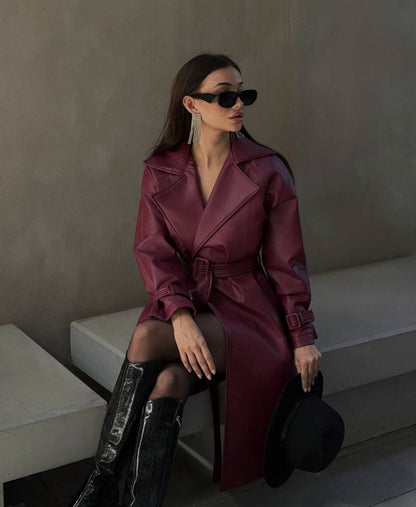 coat  Burgundy 2