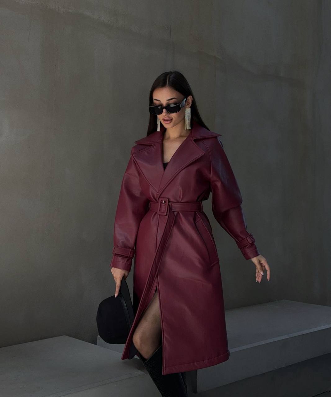 coat  Burgundy 2