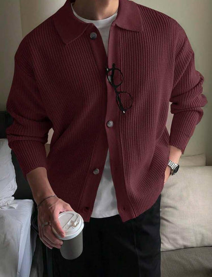 Cardigan burgundy