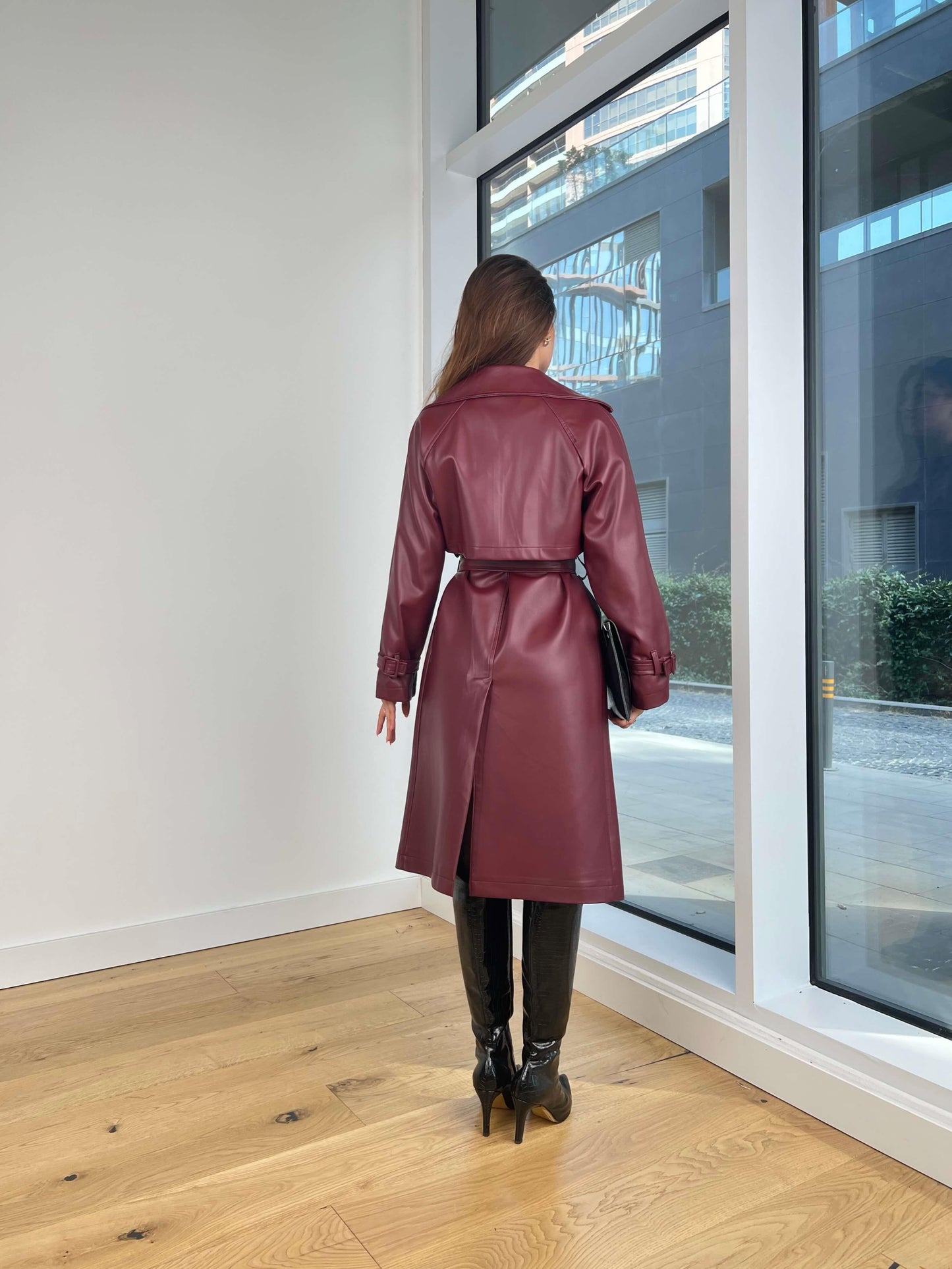 coat  Burgundy 2