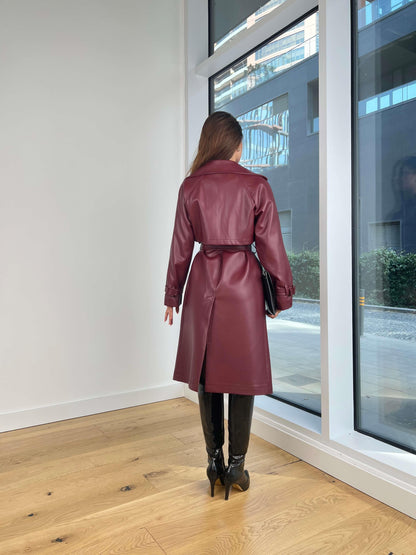 coat  Burgundy 2